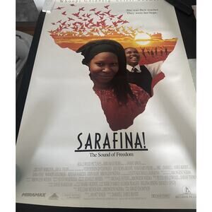 Sarafina 1992 Original Movie Poster 27x40 DS Whoopi Goldberg